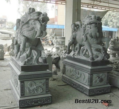 祥瑞之獸，匠心之作——探訪騰磊雕塑的石雕麒麟藝術(shù)